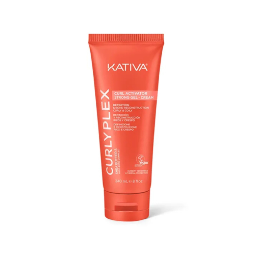 Kativa - *Curly Plex* - Activateur de boucles Strong Gel-Cream - Cheveux bouclés