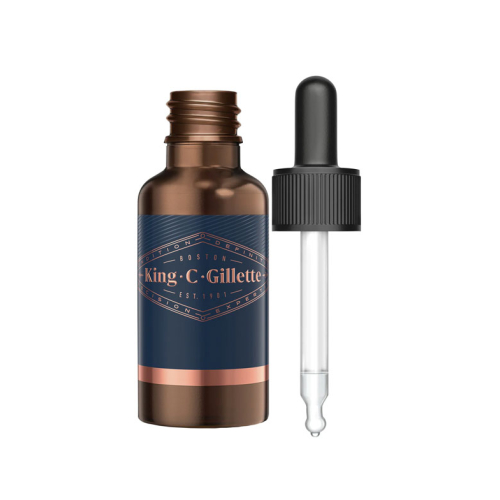 King C. Gillette - Huile à Barbe