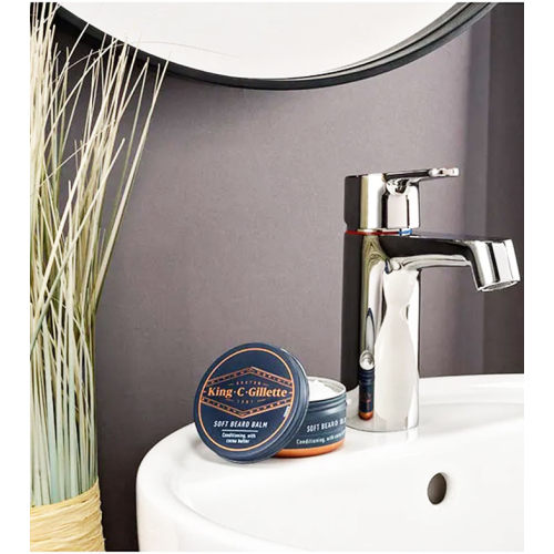 King C. Gillette - Soft Beard Baume au Beurre de Cacao