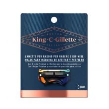 King C. Gillette - Recharges de rasoir et de profil