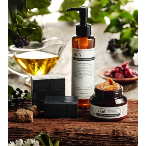 Klairs - Huile de nettoyage Gentle Black Deep Cleansing Oil