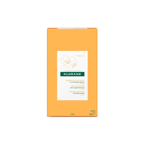 Klorane - Bandes de cire froide à l'amande douce - Jambes