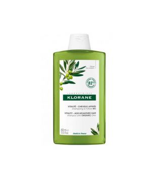 Klorane - Shampoing Revitalisant Olive Bio 400 ml - Cheveux affinés