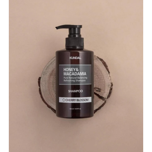 Kundal - Shampoing Hydratant Honey & Macadamia - Cherry Blossom
