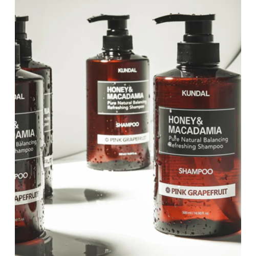 Kundal - Shampoing Nourrissant Honey & Macadamia - Pink Grapefruit