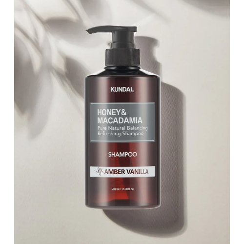 Kundal - Shampoing Rafraîchissant Honey & Macadamia - Amber Vanilla