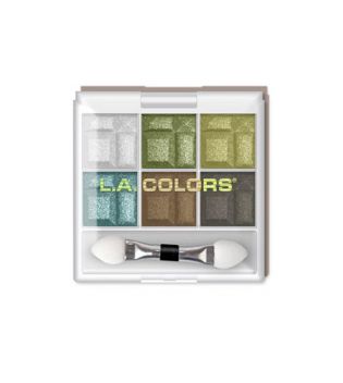 L.A Colors - Palette de fard à paupières 6 Color - CES461: Earthy
