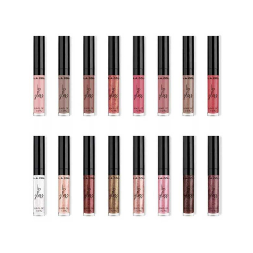 L.A Colors - Lot de 16 brillants à lèvres Gloss Fanatic
