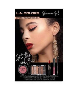 L.A Colors - Ensemble de maquillage 6 pièces -  Glamour Gal