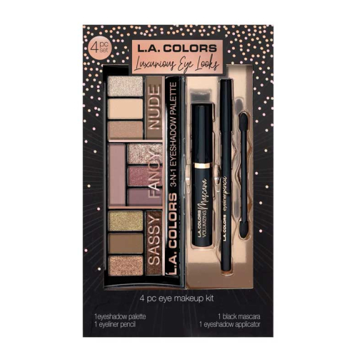 L.A Colors - Lot de 4 yeux Luxurious Eye Looks