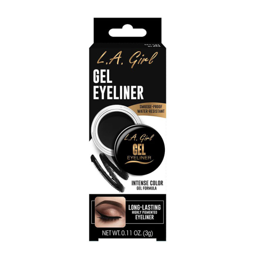 L.A. Girl - Eyeliner en Gel - GEL731: Jet Black