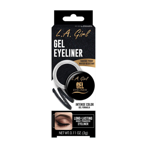 L.A. Girl - Eyeliner en Gel - GEL732: Black Cosmic Shimmer
