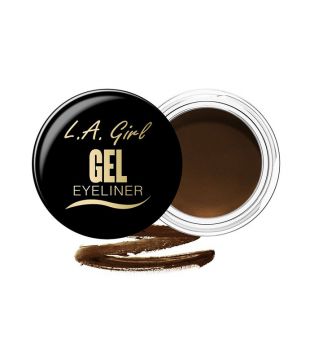 L.A. Girl - Eyeliner en Gel - GEL735: Rich Chocolate Brown
