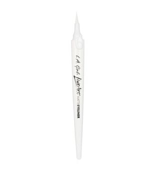L.A Girl -  Line Art Matte Eyeliner Pen - GLE715: Pure White