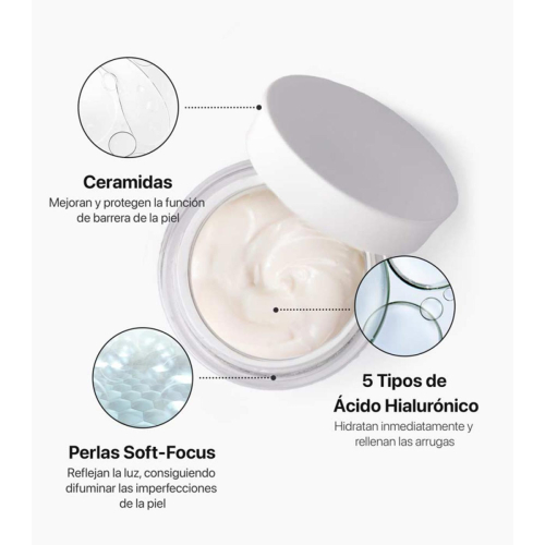 La Cabine - Crème Visage 5x Pure Hyaluronic - Tous types de peaux