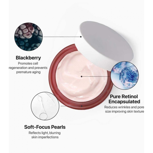 La Cabine - Crème visage anti-âge Pure Retinol - Tous types de peaux