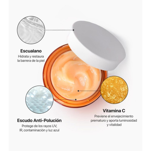 La Cabine - Crème visage éclaircissante Vit-C - Tous types de peaux