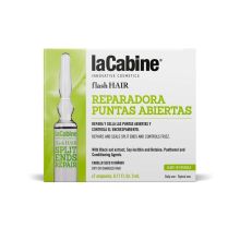 La Cabine - *Flash Hair* - Ampoules capillaires pour réparer les pointes fourchues - Cheveux secs ou abîmés