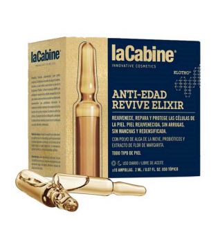 La Cabine - Pack de 10 Ampoules Anti-âge Revive Elixir