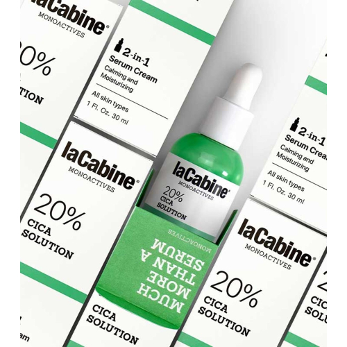 La Cabine - Sérum crème à 20% de Centella Asiatica en solution - Peau sensible