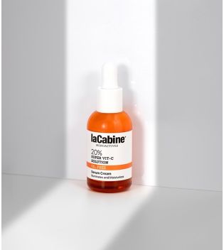 La Cabine - Sérum crème éclaircissant et hydratant Super Vit-C Solution - Tous types de peaux