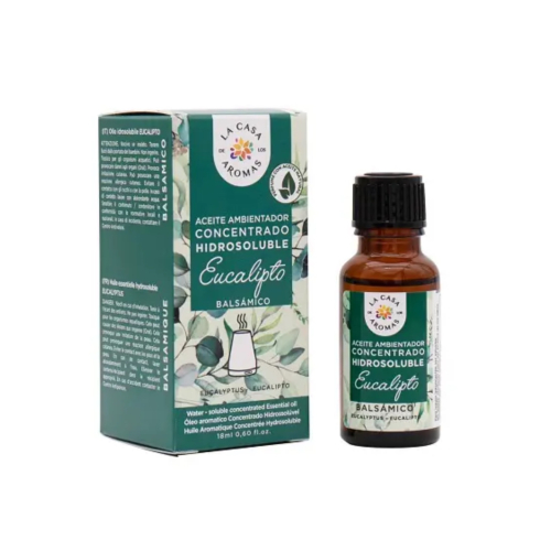 La Casa de los Aromas - Huile aromatique concentrée hydrosoluble 18ml - Eucalyptus