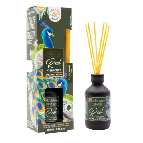 La Casa de los Aromas - Désodorisant Mikado 100ml - Real Attractive