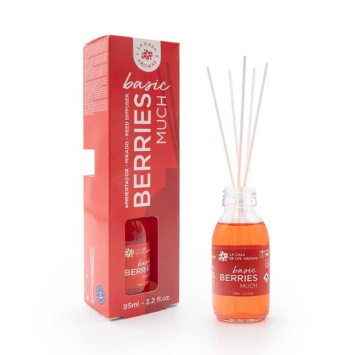 La Casa de los Aromas - Désodorisant Mikado Basic 95ml - Berries Much