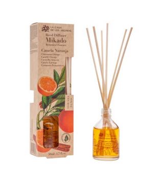 La Casa de los Aromas - Désodorisant Mikado Botanical Essence 50ml - Cannelle orange