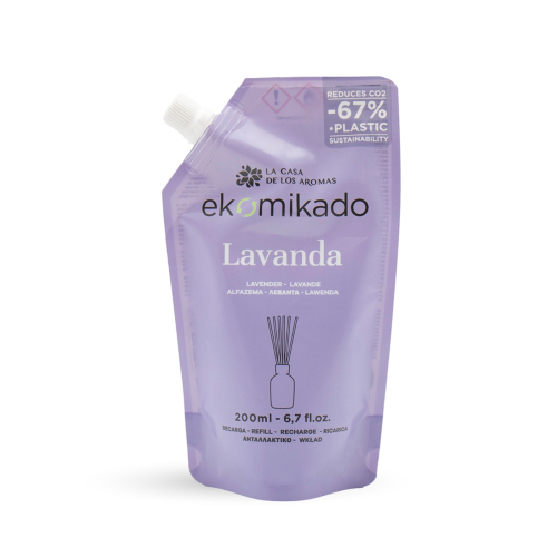 La Casa de los Aromas - Recharge de désodorisant Mikado 200 ml - lavande