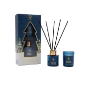 La Casa de los Aromas - *Noël* - Ensemble mikado + bougie - Nordic Winter