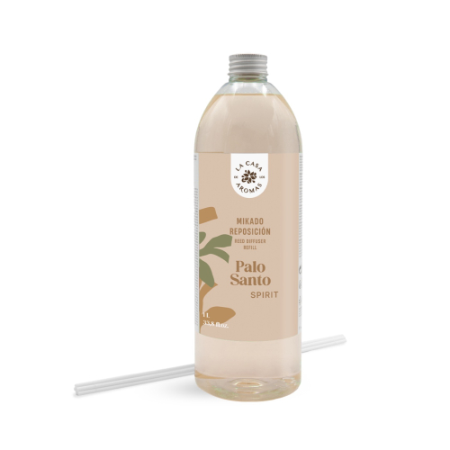 La Casa de los Aromas - Recharge de désodorisant Mikado 1L - Palo Santo