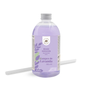 La Casa de los Aromas - Recharge de désodorisant Mikado 500 ml - Champs de Lavande