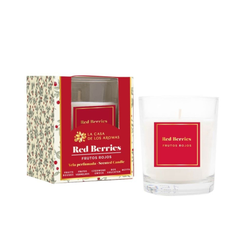 La Casa de los Aromas - Bougie parfumée Christmas - Red Berries