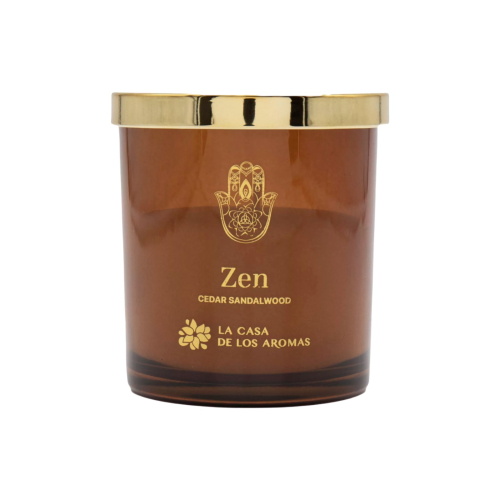 La Casa de los Aromas - Bougie Parfumée Zen - Cedar Sandalwood
