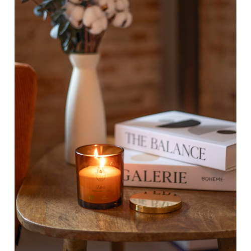 La Casa de los Aromas - Bougie Parfumée Zen - Cedar Sandalwood