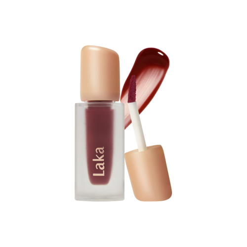 Laka - Teinte de brillant à lèvres hydratant Fruity Glam Tint - 120: Caffeine Rose