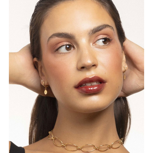 Laka - Teinte de brillant à lèvres hydratant Fruity Glam Tint - 120: Caffeine Rose