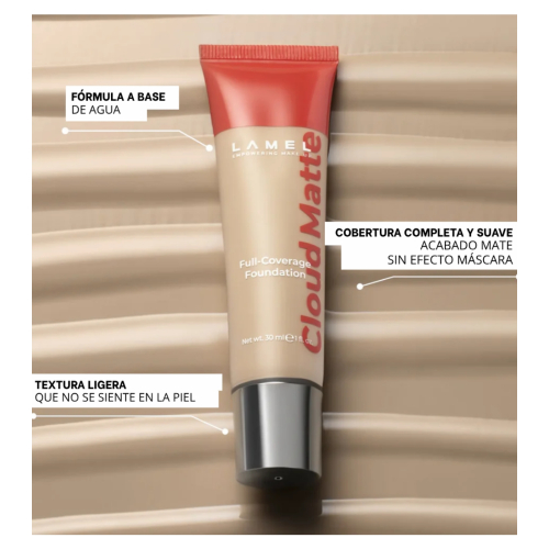 Lamel - Cloud Matte Fond de teint - 06N: Honey