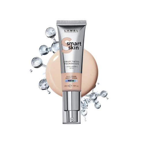 Lamel - Base de maquillage Smart Skin Serum Tinted Foundation - 401: Porcelain