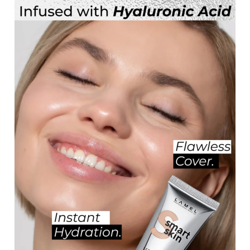Lamel - Base de maquillage Smart Skin Serum Tinted Foundation - 401: Porcelain