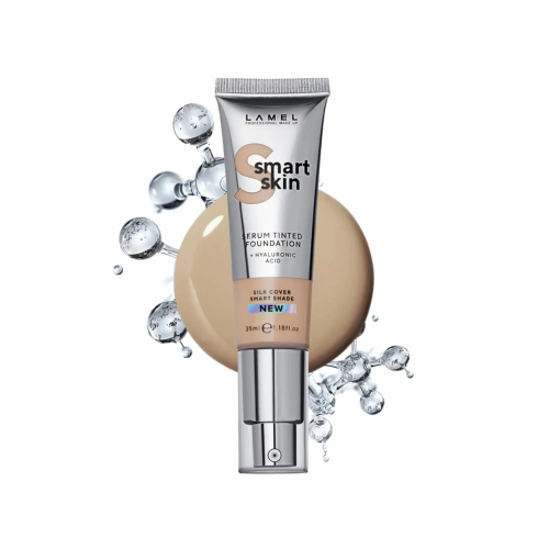 Lamel - Base de maquillage Smart Skin Serum Tinted Foundation - 404: Latte