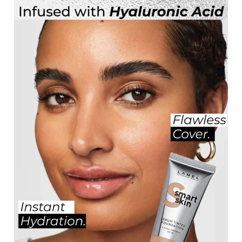 Lamel - Base de maquillage Smart Skin Serum Tinted Foundation - 404: Latte