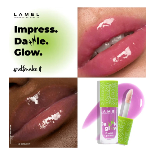 Lamel - Gloss à lèvres Dazzle Glow - 406: Empower