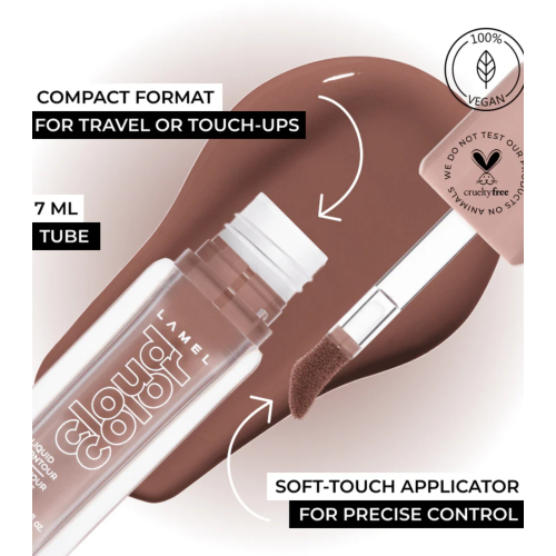 Lamel - Contour liquide Cloud Color - 01: Rosy brown