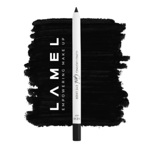 Lamel - Eyeliner gel Long Lasting - 401: Black