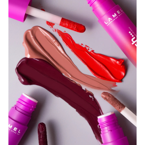 Lamel - Rouge à lèvres liquide mat Posh Matte - 406: Ruby Red