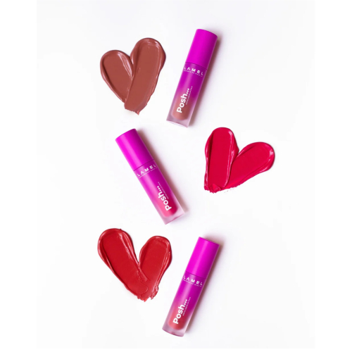 Lamel - Rouge à lèvres liquide mat Posh Matte - 408 : Passion Pink