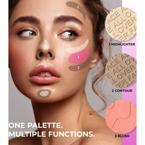 Lamel - Palette Visage All-Over Face - 401: Light