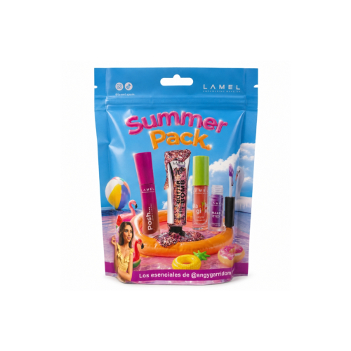 Lamel - *Summer Pack* - Ensemble de maquillage Les essentiels de @angygarridomakeup